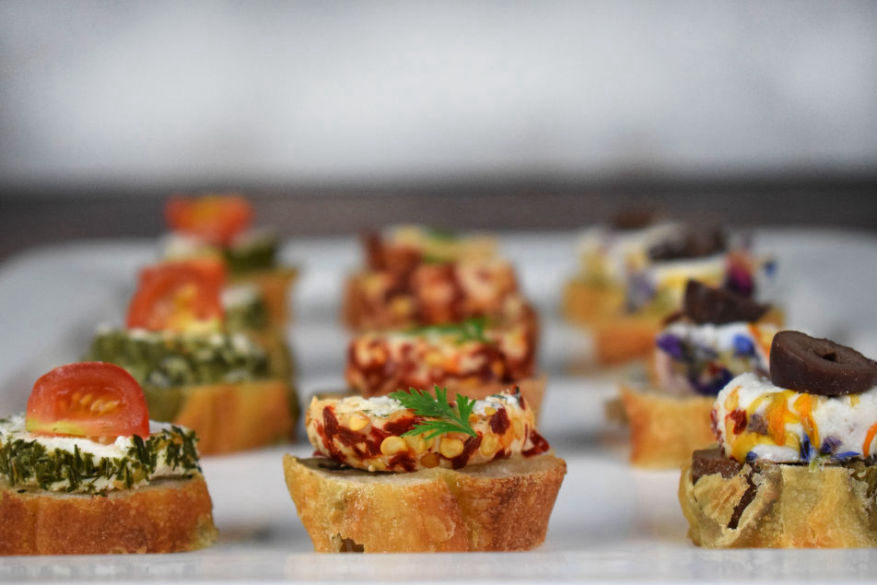 Party canapes